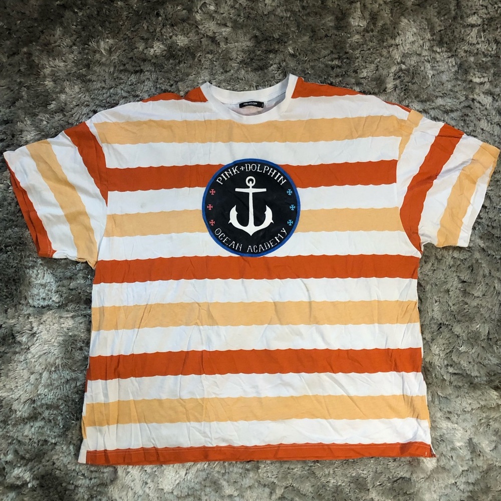 Pink Dolphin Striped Shirt